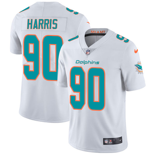 Nike Miami Dolphins #90 Charles Harris White Youth Stitched NFL Vapor Untouchable Limited Jersey->youth nfl jersey->Youth Jersey